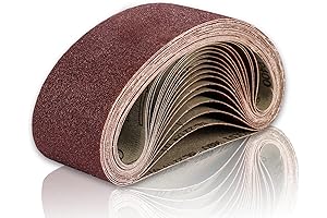 CRAFTSMAN 3x21 Inches 18 Pack Sanding Belt