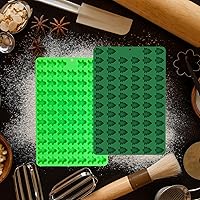 Vista 6 de Mini moldes de Navidad, molde de silicona para árbol de Navidad, molde de silicona de hombre de jengibre, mini molde de gomitas para hornear