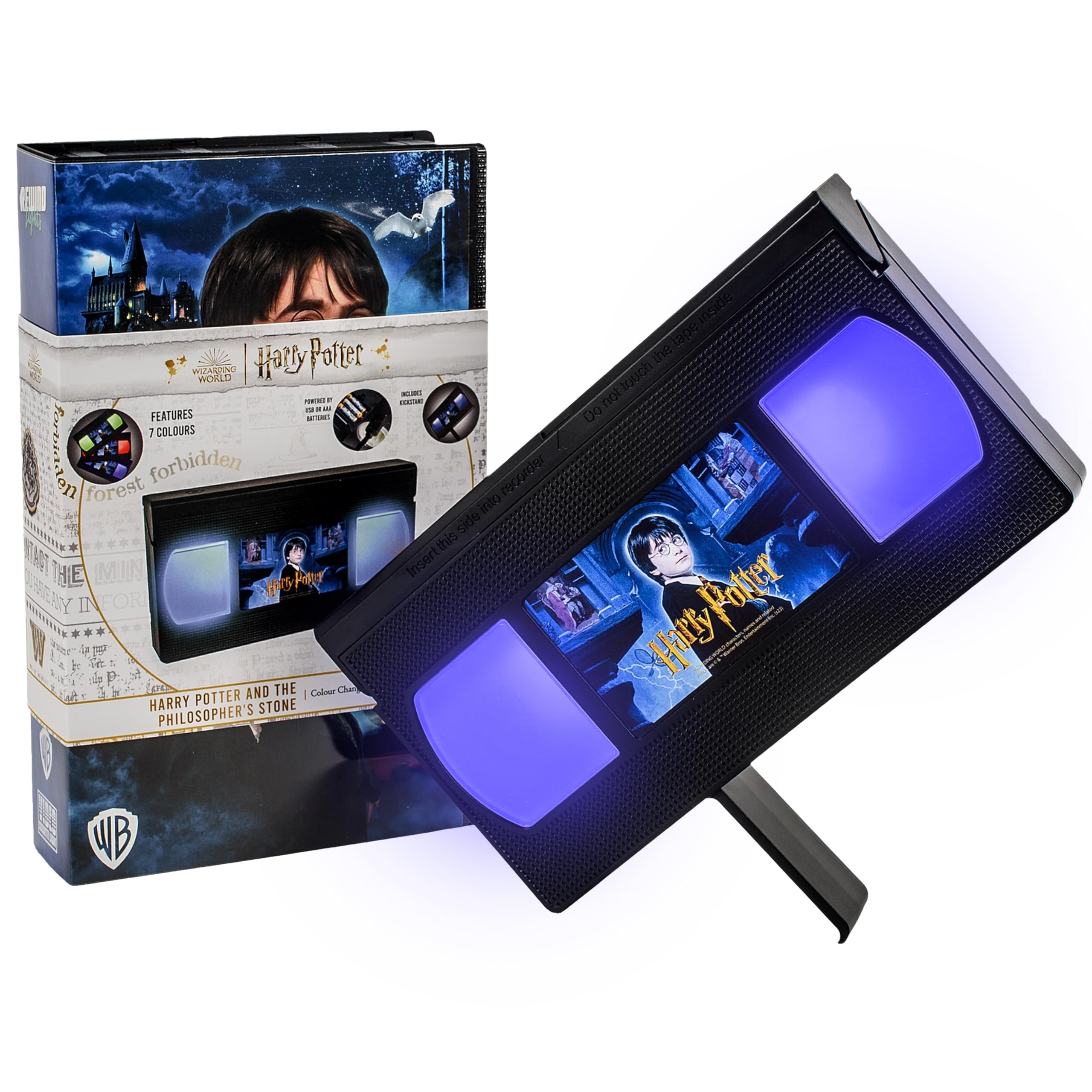 Aaa Merchandise Harry Potter And The Philosopher's Stone Rewind Light – Led Video Light Featuring Iconic Harry Potter Design – Perfect For Fans Of The Wizarding World – Gift For Harry Potter Enthusiasts