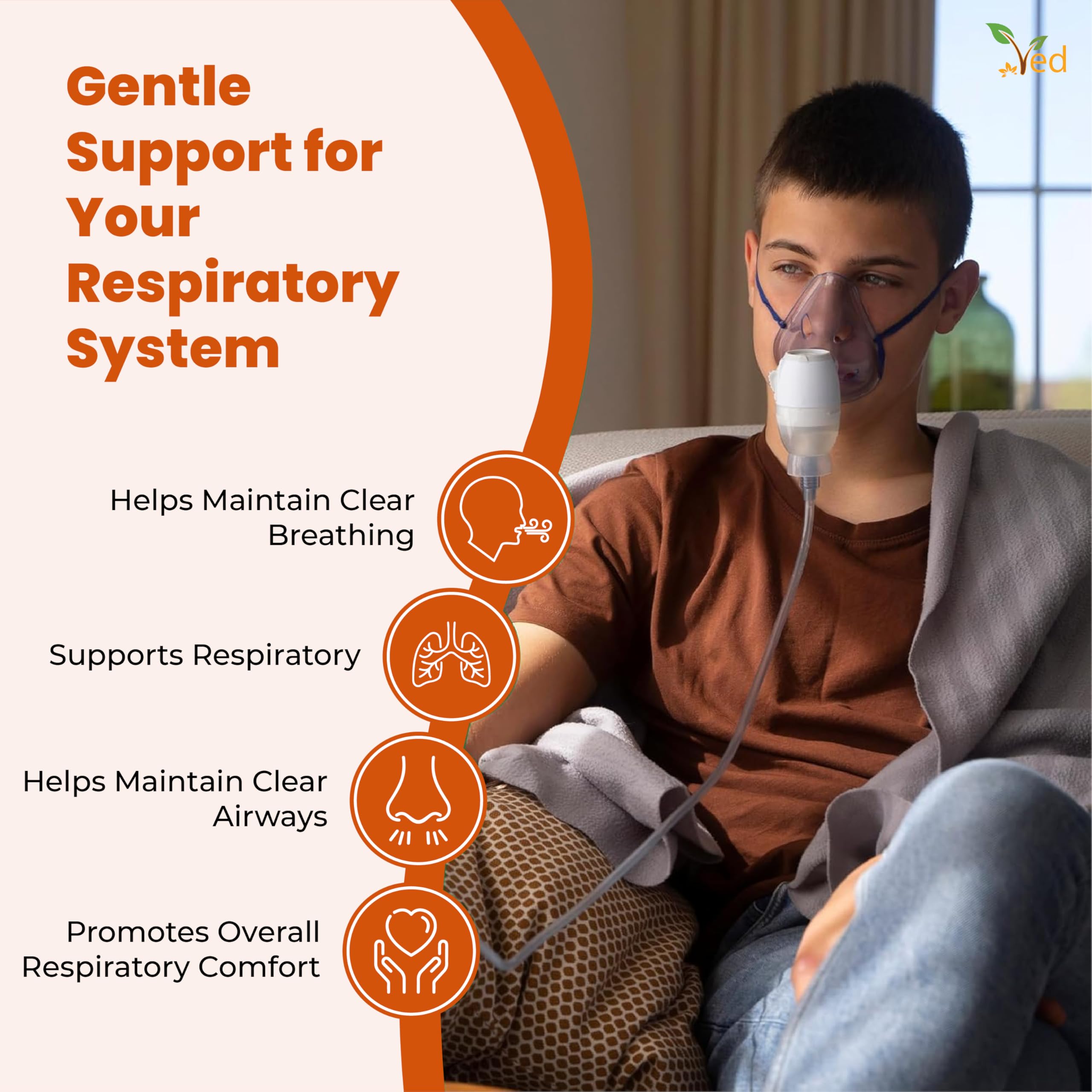 Hypertonic saline solution for inhalation VED, 7% sodium chloride (NaCl), 4.0 ml for adults and children. (7%, 50, unità)