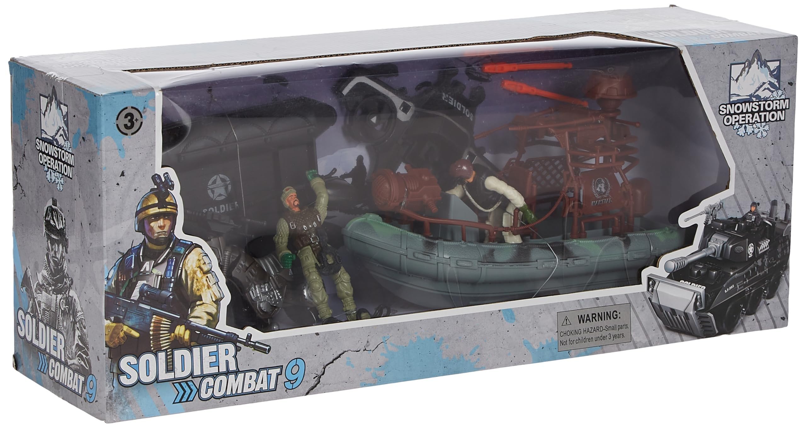 Special Forces Soldier Raft Toy for Kids