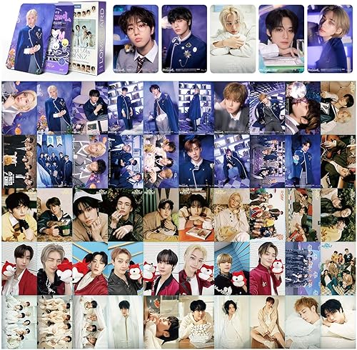 Miniatura 8 de KPOPBP Juego de 3 tarjetas de fotos Kpop, Oddinary Lomo, 165 unidades, nuevo álbum Magic School para fanáticos de SKZ, mercancía de regalo