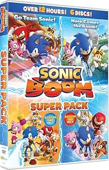 2018年 JILUKA Sena SONIC MORPHIC DVD Amazon.com: Sonic The Hedgehog: Sonic Boom Super Pack Team