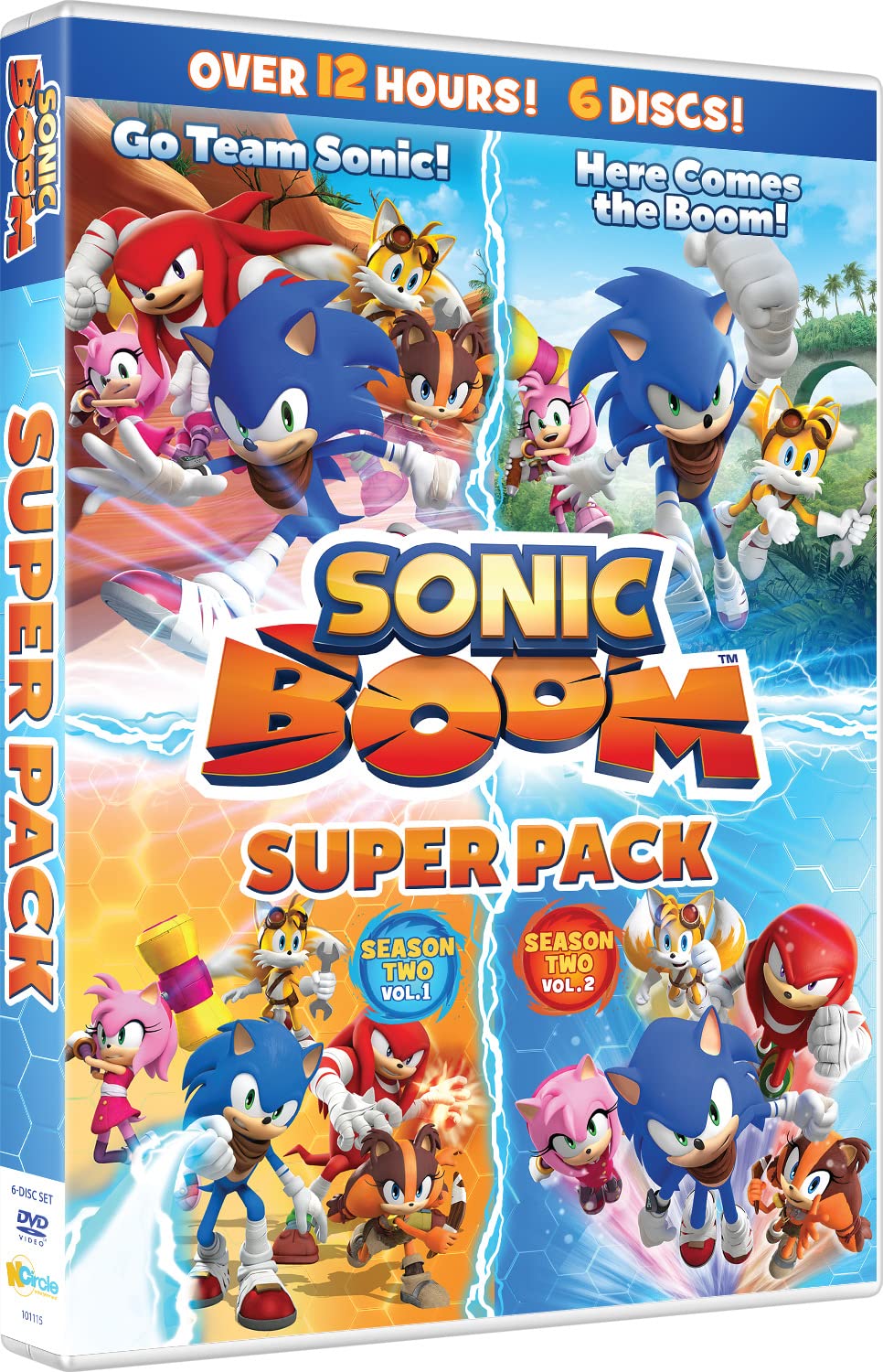 Sonic The Hedgehog: Sonic Boom Super Pack Team Sonic Collection