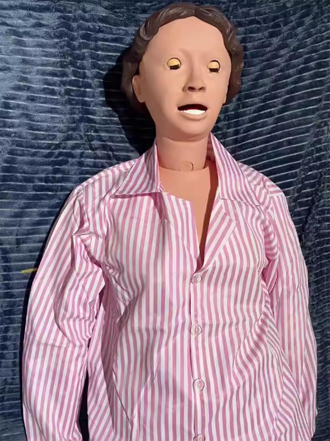 Patient Nursing Skills Training Manikin Training CPR Simulator Basic Dummy Life Size Full Body Mannequin Anatomical Human Model for Students Nursing Education Teaching Medical Training Skills (Female)