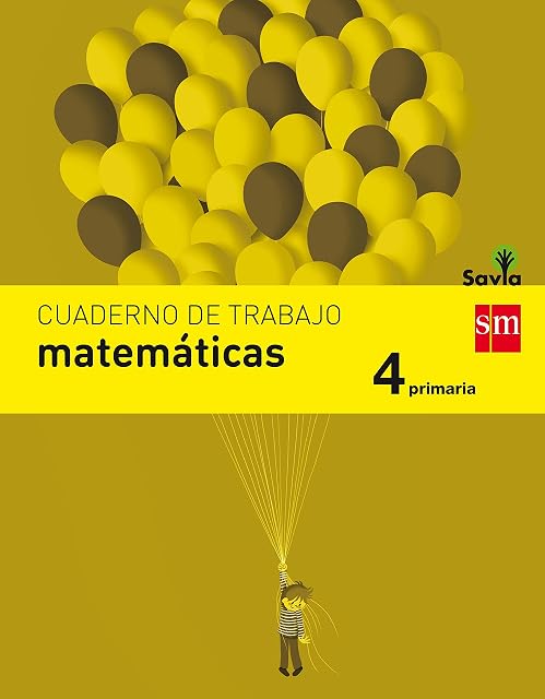 Portada de Matemáticas 4º Educacion Primara Cuaderno Mec