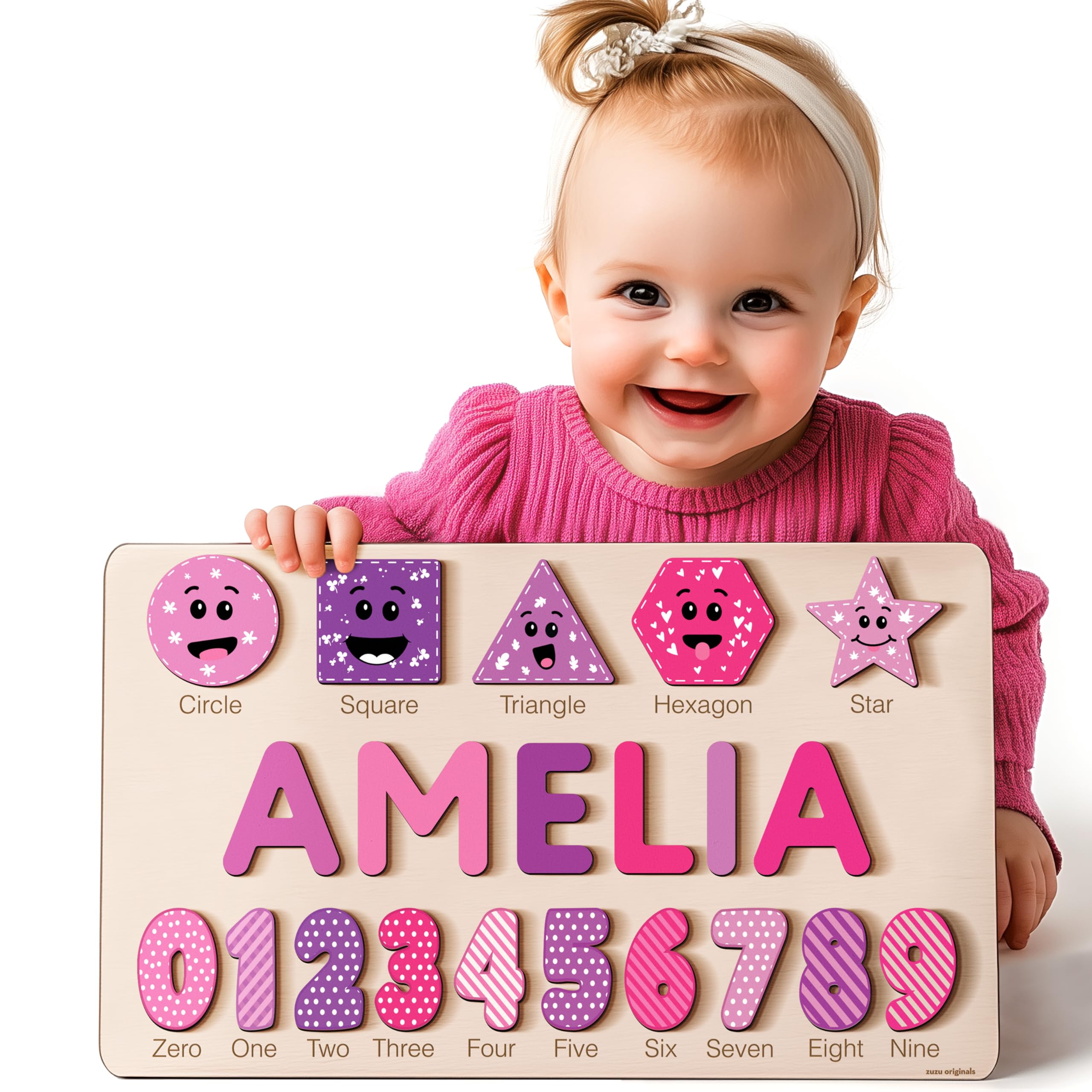 Zuzu Puzzle Personalized Name Puzzle