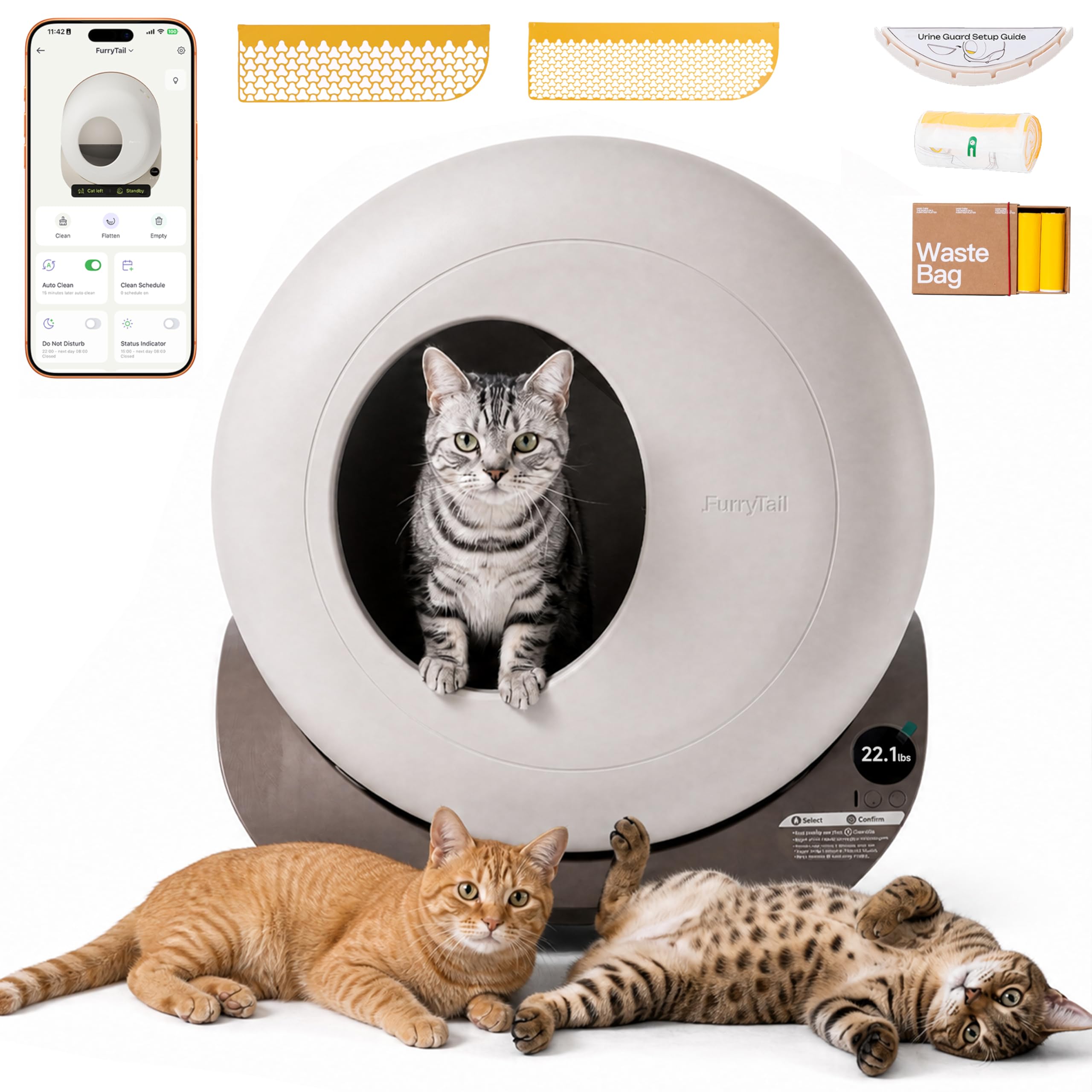 Furrytail Automatic Litter Box
