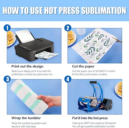 Miniatura 5 de Paquete de 10 vasos de sublimación en blanco con tapas y pajitas de bambú, vasos de vidrio esmerilado de 16 onzas con películas retráctiles para