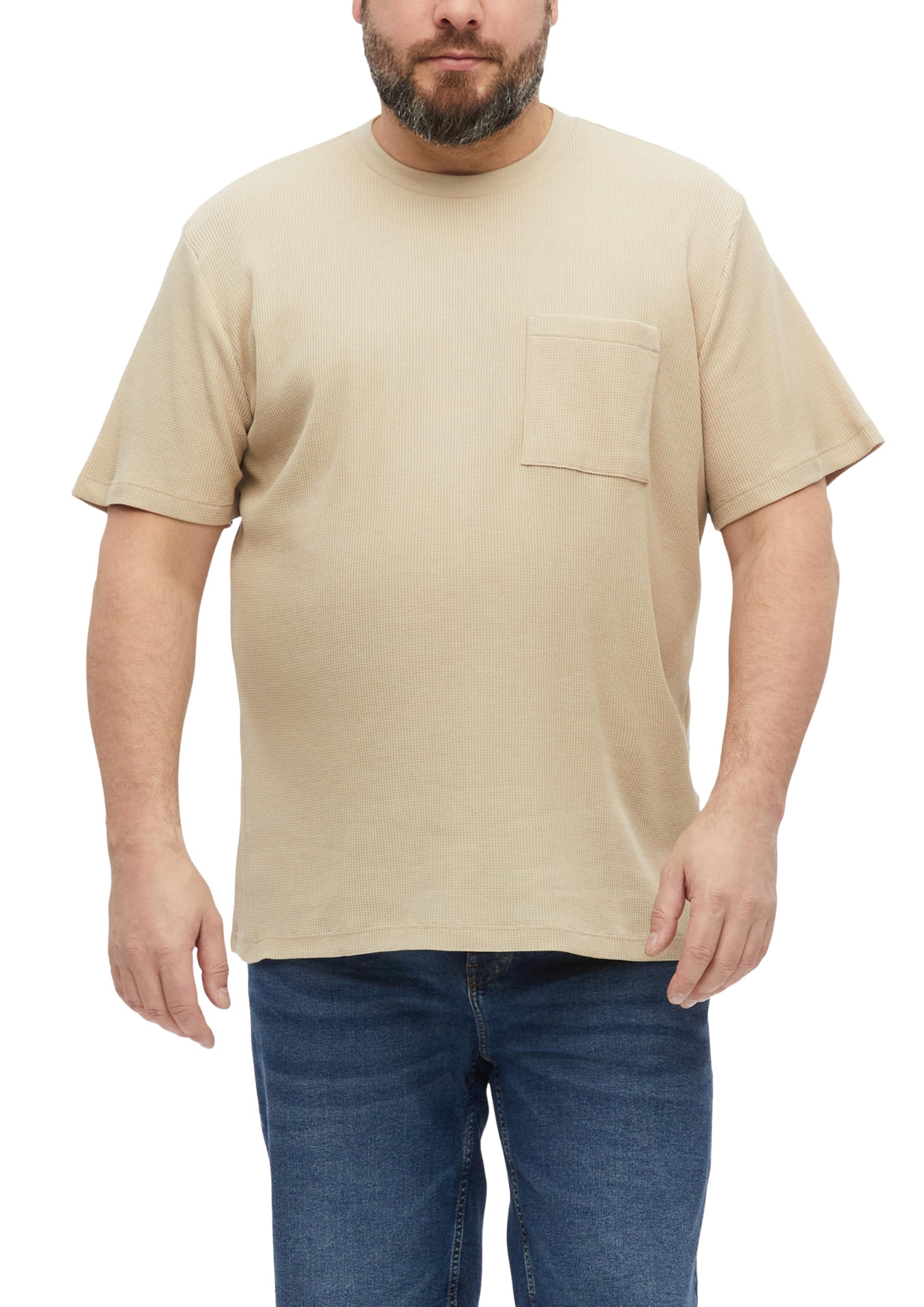 s.Oliver Men's 2181141 T-Shirt (Pack of 1), Brown, 3XL