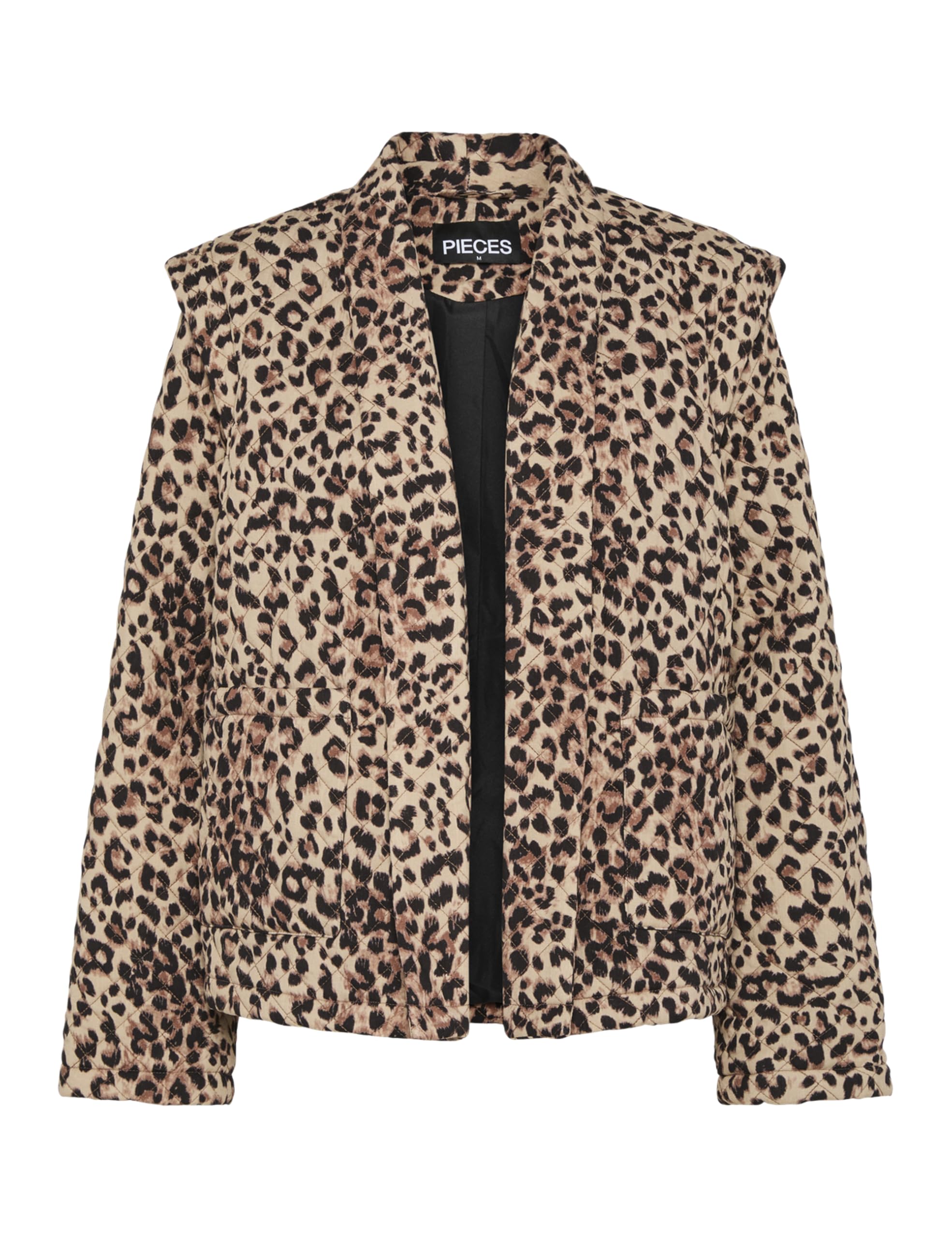 Chaqueta corta estampada para mujer PIECES Pcsaroline de algodon 3