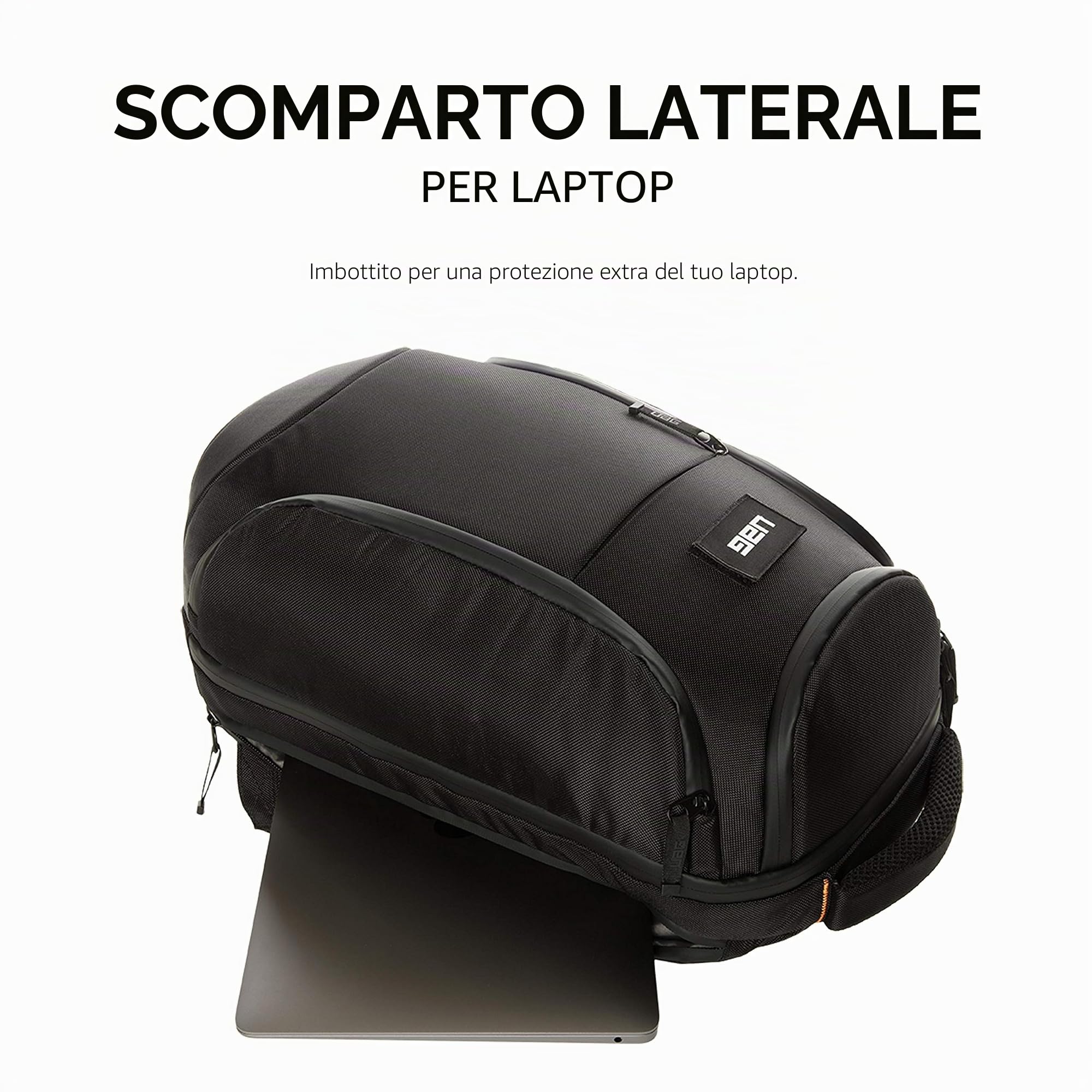 URBAN ARMOR GEAR Zaino per Laptop/Tablet fino a 13 pollici | Adatto a laptop fino a 13" | Numerosi scomparti per accessori | Duraturo | Ideale per scuola, università e viaggi di lavoro