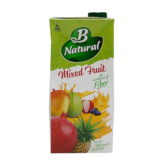 B Natural Juice, Mixed Fruit, 1Litre Amazon.in Grocery & Gourmet Foods