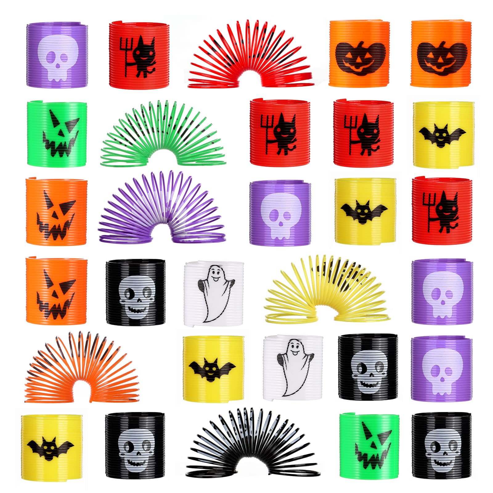 Amazon | LEMESO ハロウィン 景品 おもちゃ プリングスリム 30個入