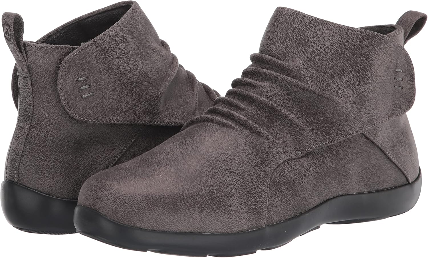 Anodyne Women's No. 91 Casual Boot Ankle, Grey, 11 X-Wide - Image 7