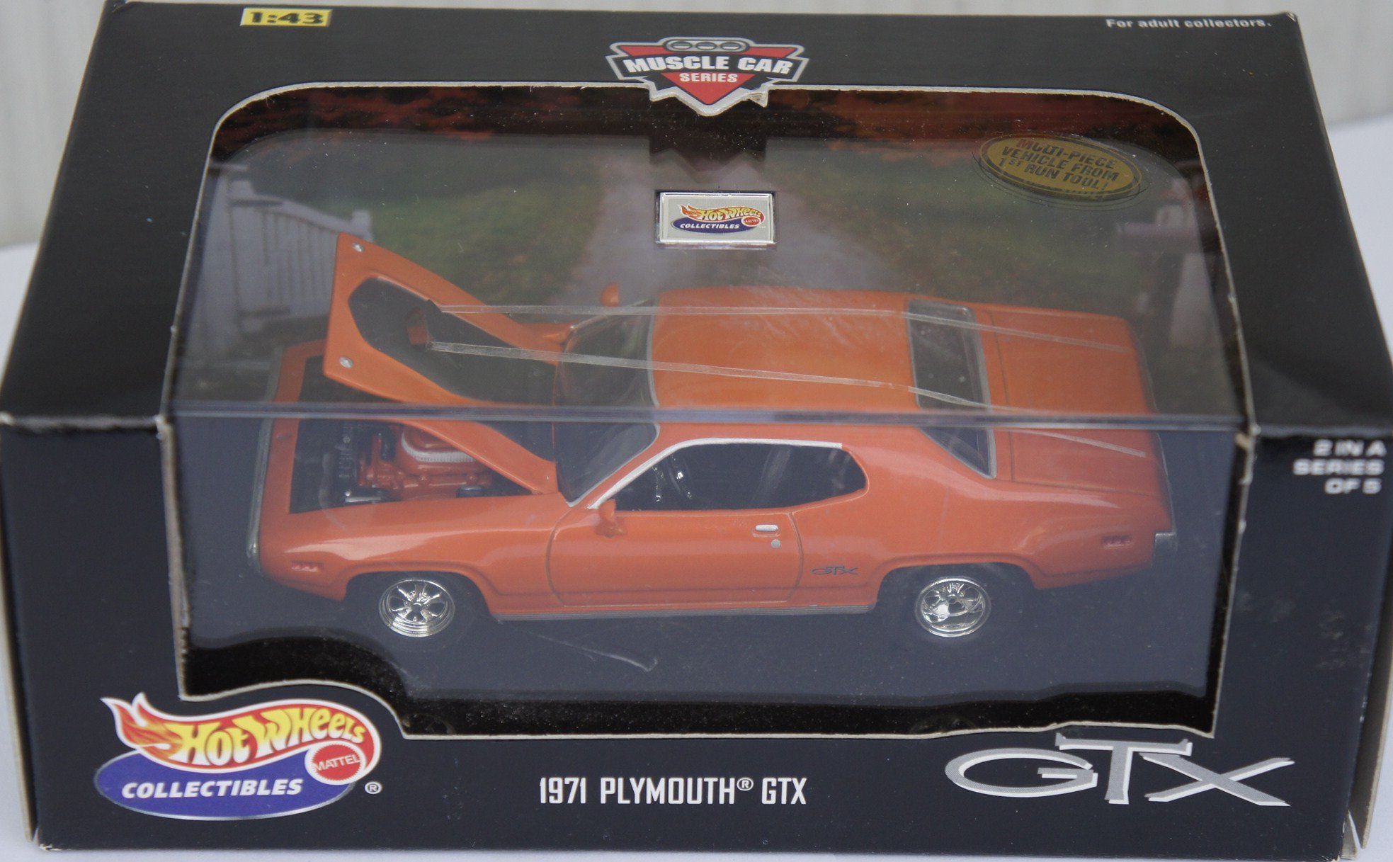 Hot Wheels 1971 Plymoth GTX 1:43 Scale 