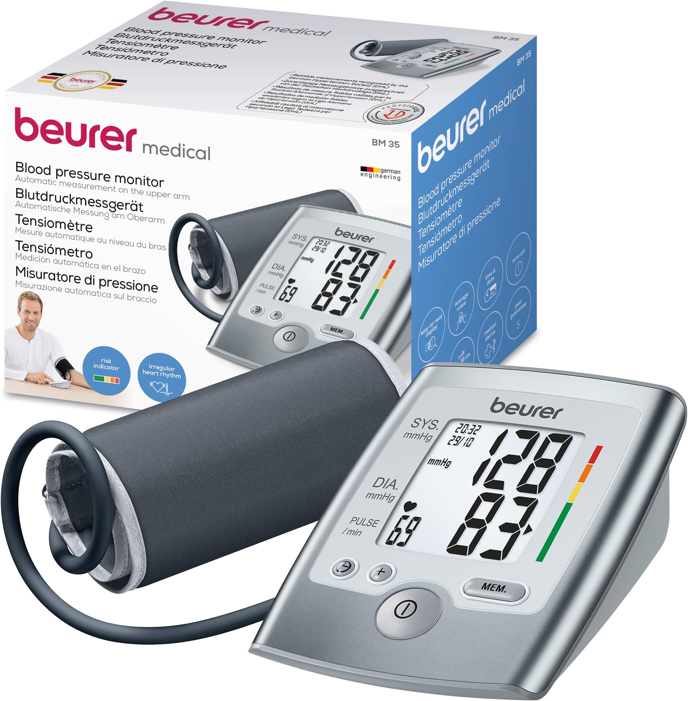Beurer BM35 Upper Arm Blood Pressure Monitor