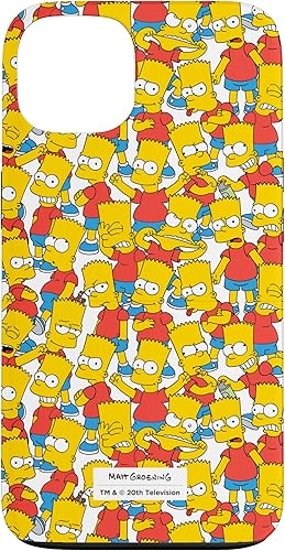 Funda con estampado para iPhone 13 The Simpsons Bart Simpson