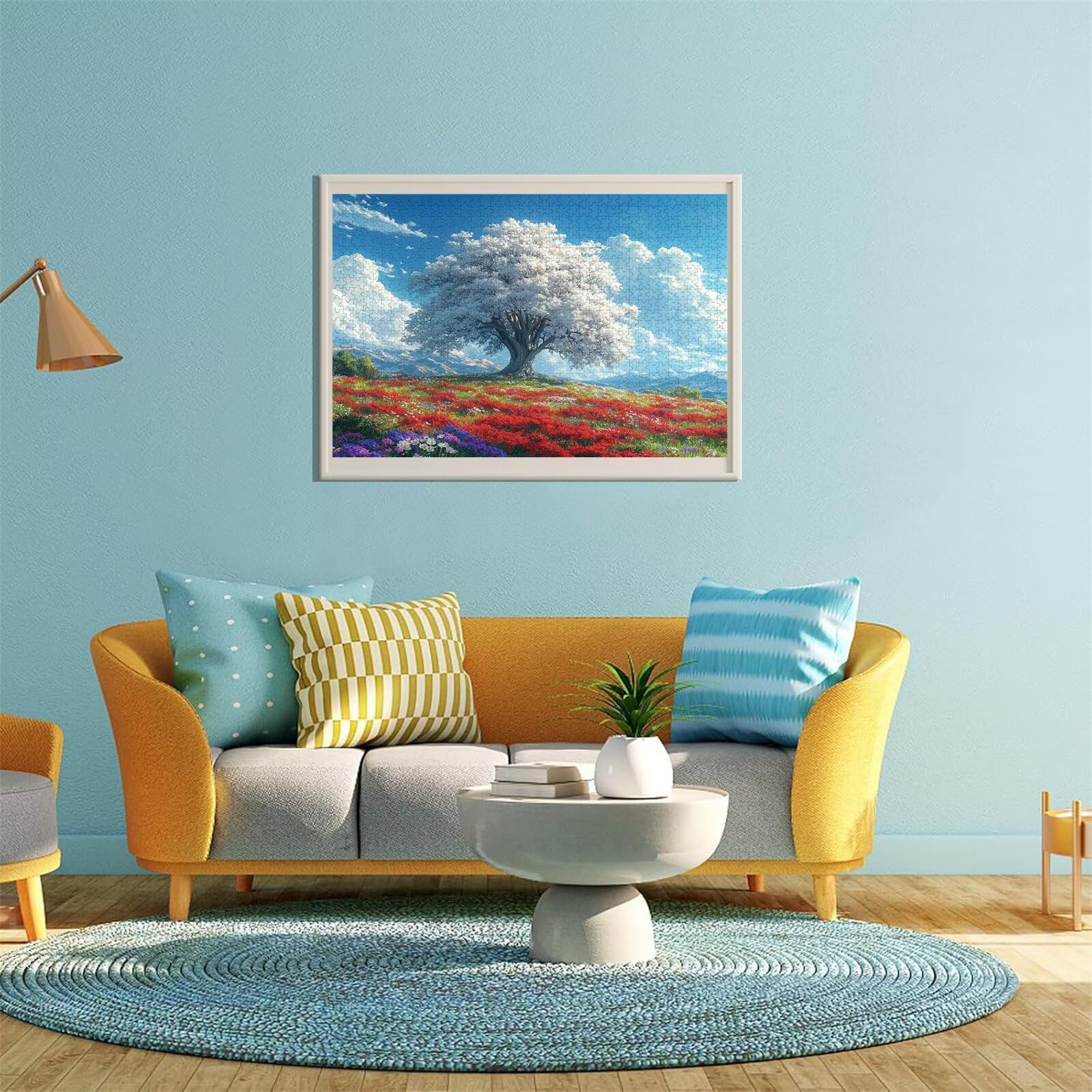 Puzzle Erwachsene 2000 Teile Baum Landschaft Educa Jigsaw für Kinder ab 8 Jahren Mädchen Jungen, Erwachsene Impossible Klassische Puzzles Schwer, Anspruchsvoll Spielspaß, Als Geschenke 70x99cm t-886