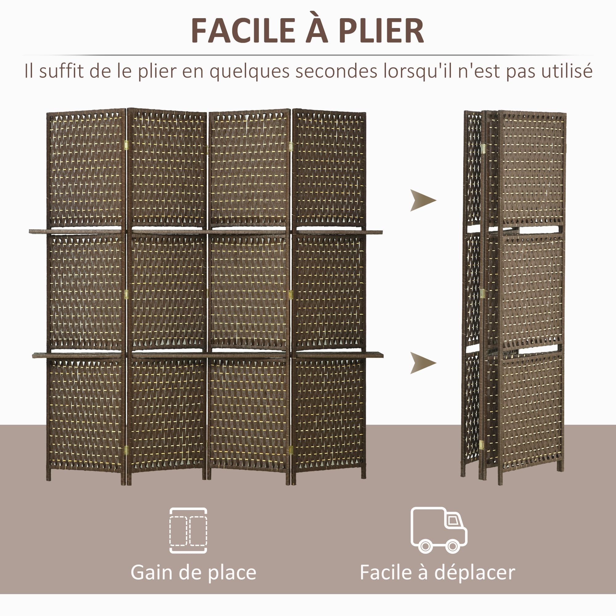Een Kamerscherm Voor Kinderen In Louis XV-stijl Met Gesculpteerd Hout En Fluwelen Panelen Met Een Repetitief Bloemendecor