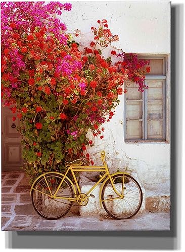 Epic Graffiti 'Paros Greece' de Alan Klug, lienzo para pared, 40 x 54 pulgadas