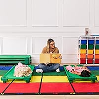 Vista 41 de ECR4Kids - Cama apilable para niños, para el cuidado diurno