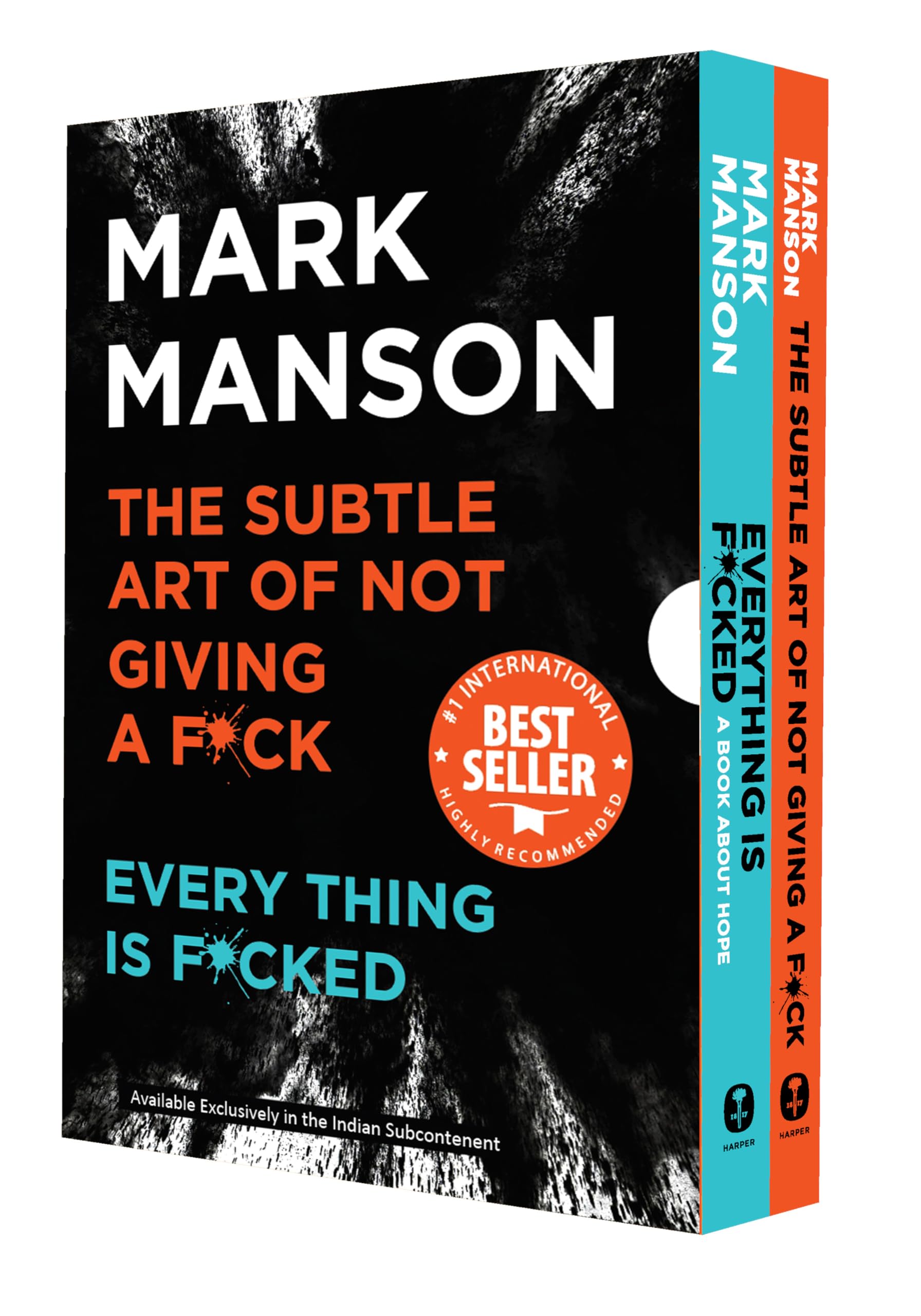 MARK MANSON BOXSET Hardcover edition ( The Subtle Art of Not