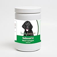 Vista 7 de Healthy Breeds Golden Retriever - Aceite de salmón masticable suave, 90
