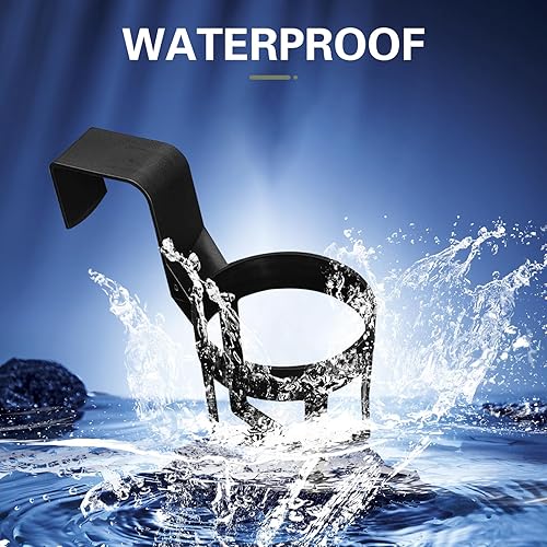 Miniatura 4 de 2 portavasos para automóvil, 2.8 x 5.5 pulgadas, portátil, multifuncional, soporte de almacenamiento de vasos para vehículos, diseño de inserción,