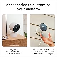 Vista 6 de Google Nest Cam Outdoor or Indoor/Battery - 2nd Generation (3 Pack)