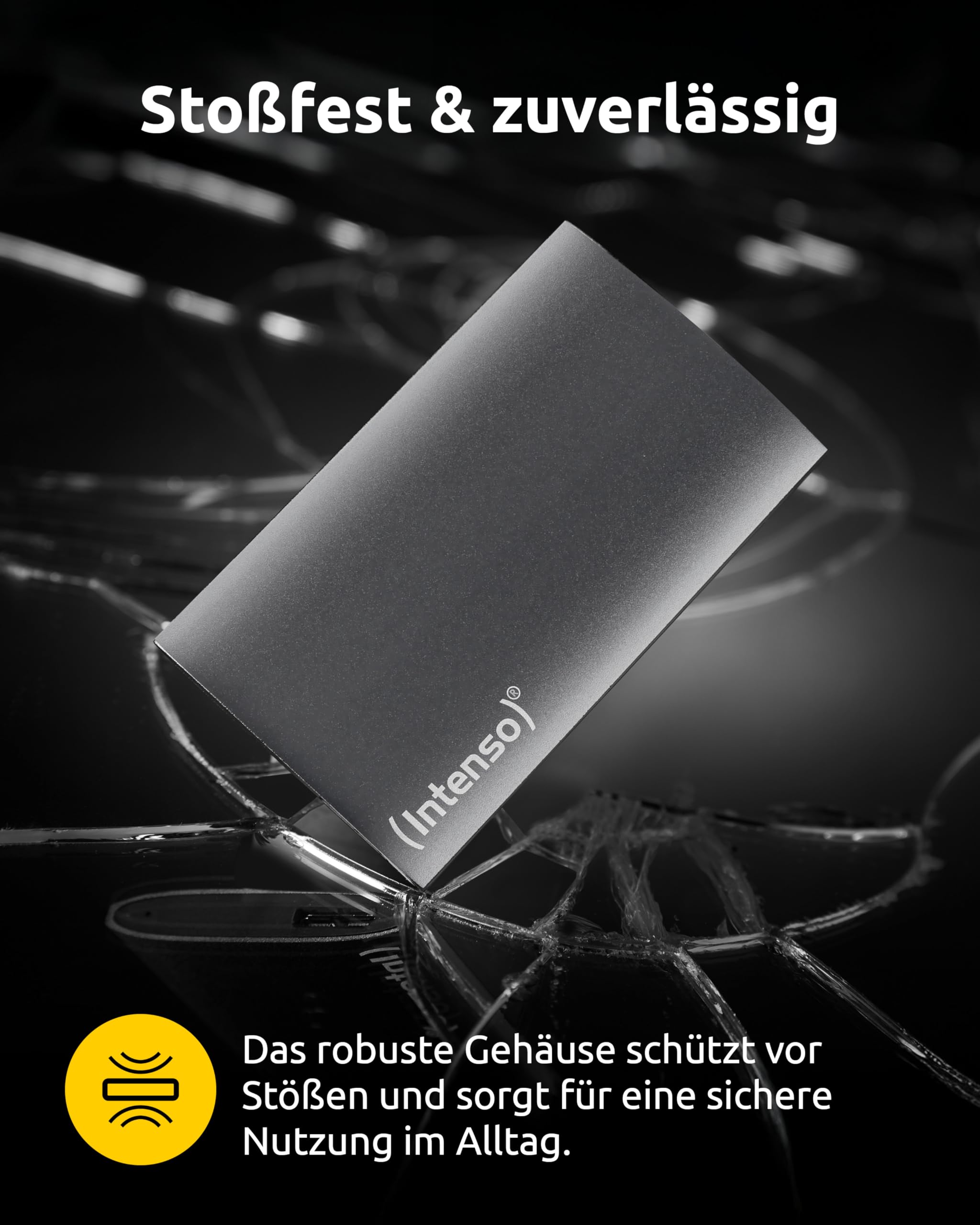 Intenso Disque SSD Externe Premium 512 Go USB 3.0 Anthracite