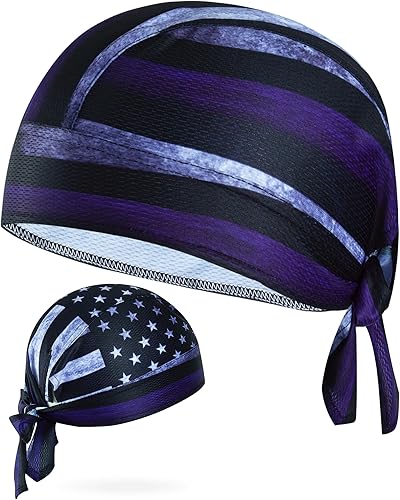 Head Wraps - Gorras de ciclismo con diseño de calavera de trapo de rocío, gorro para hacer trapos, sombreros de pirata, trapo Doo, bandana Durag
