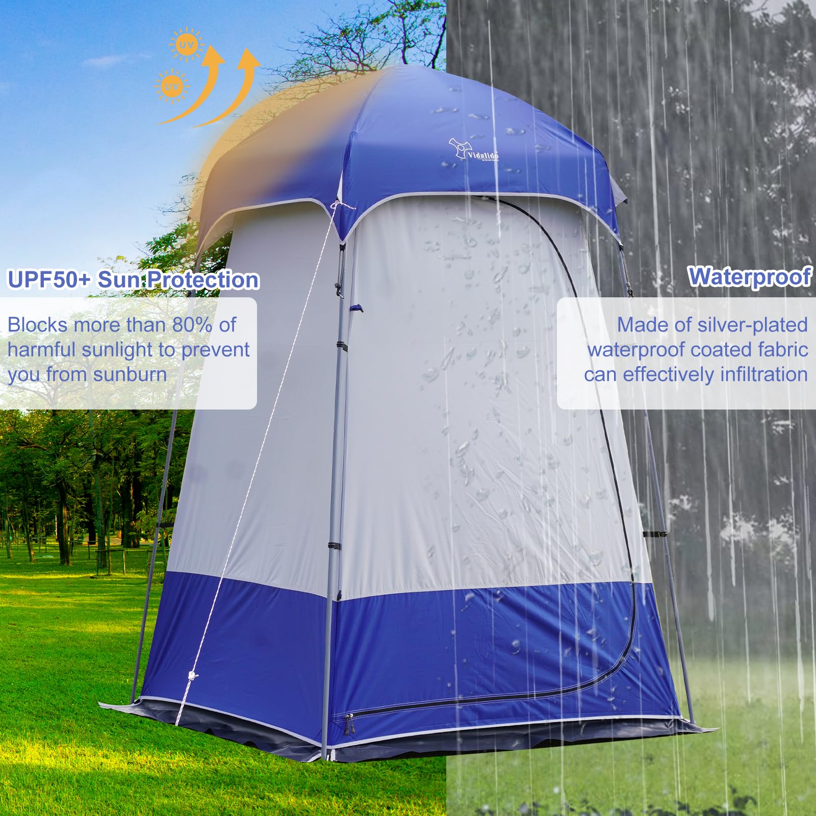 Amazon.com: Vidalido: Camping Shower Tent