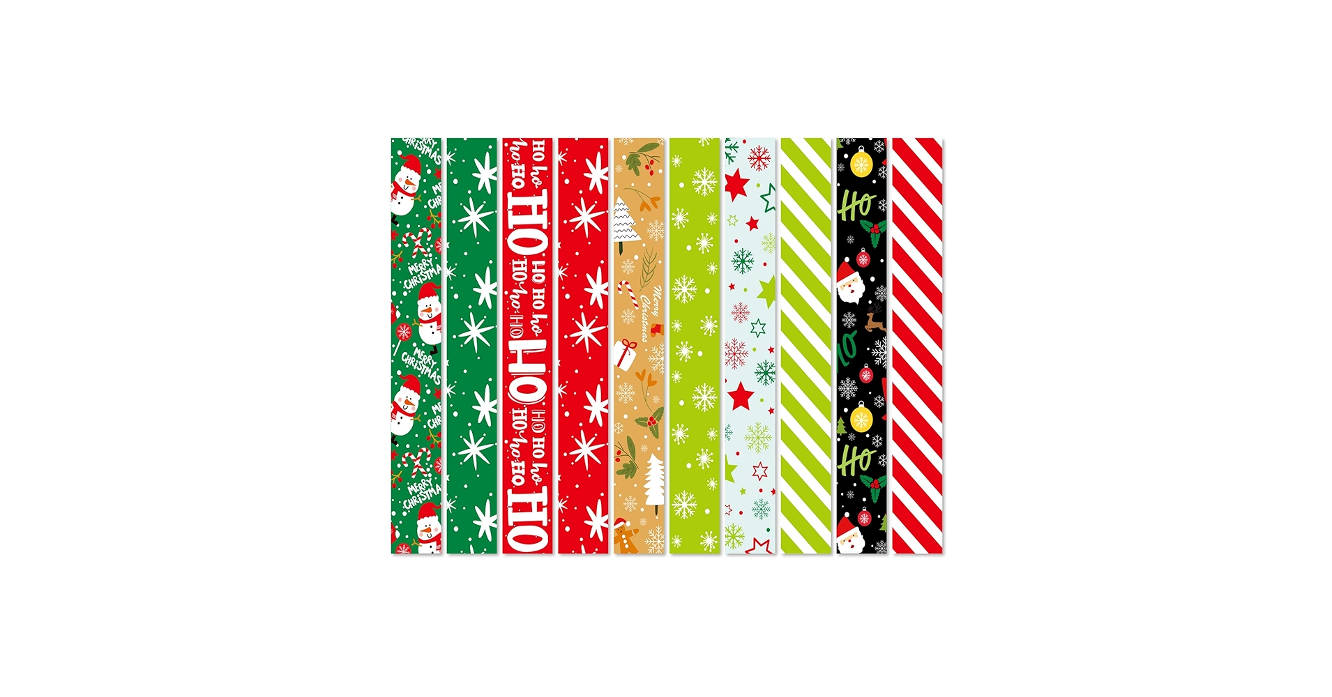 MIAHART 600 Pieces Christmas Paper Chains Festive Paper Craft Favors Paper Links For Merry Christmas And Festive Party Decor B2032mhjja 2