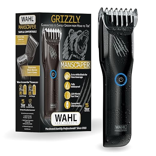 Wahl Manscaper Grizzly Rechargeable Trimmer