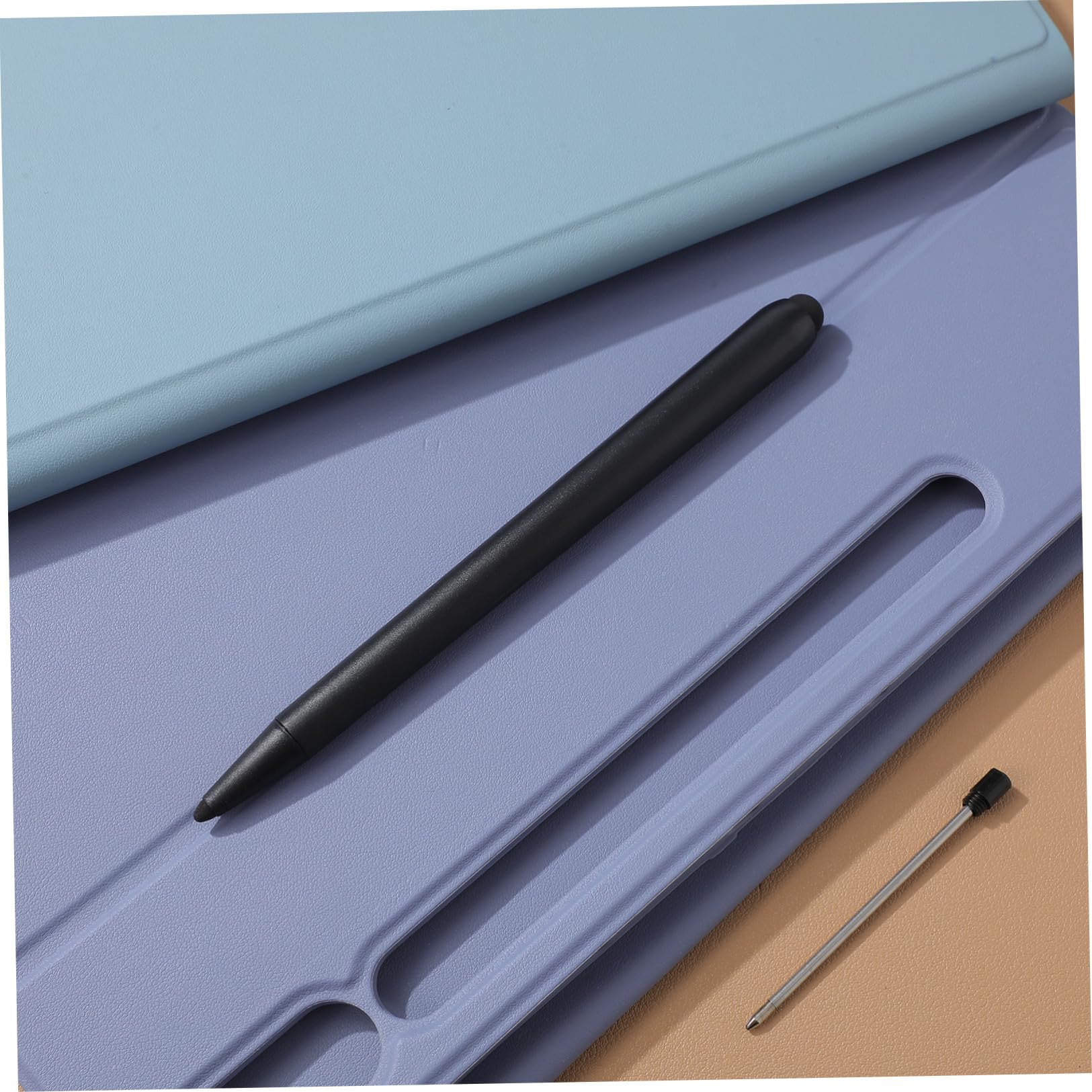 Penna Touch per Schermo a Doppia Punta, 2 Pezzi Nero