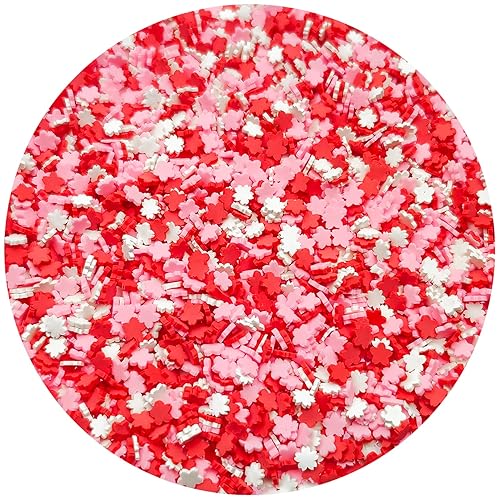 Miniatura 8 de Mulutoo Gránulos falsos de resina de 3.53 oz (3.53 onzas), chispas de caramelo falso, chispas de arcilla, chispas de polímero, rodajas de arcilla