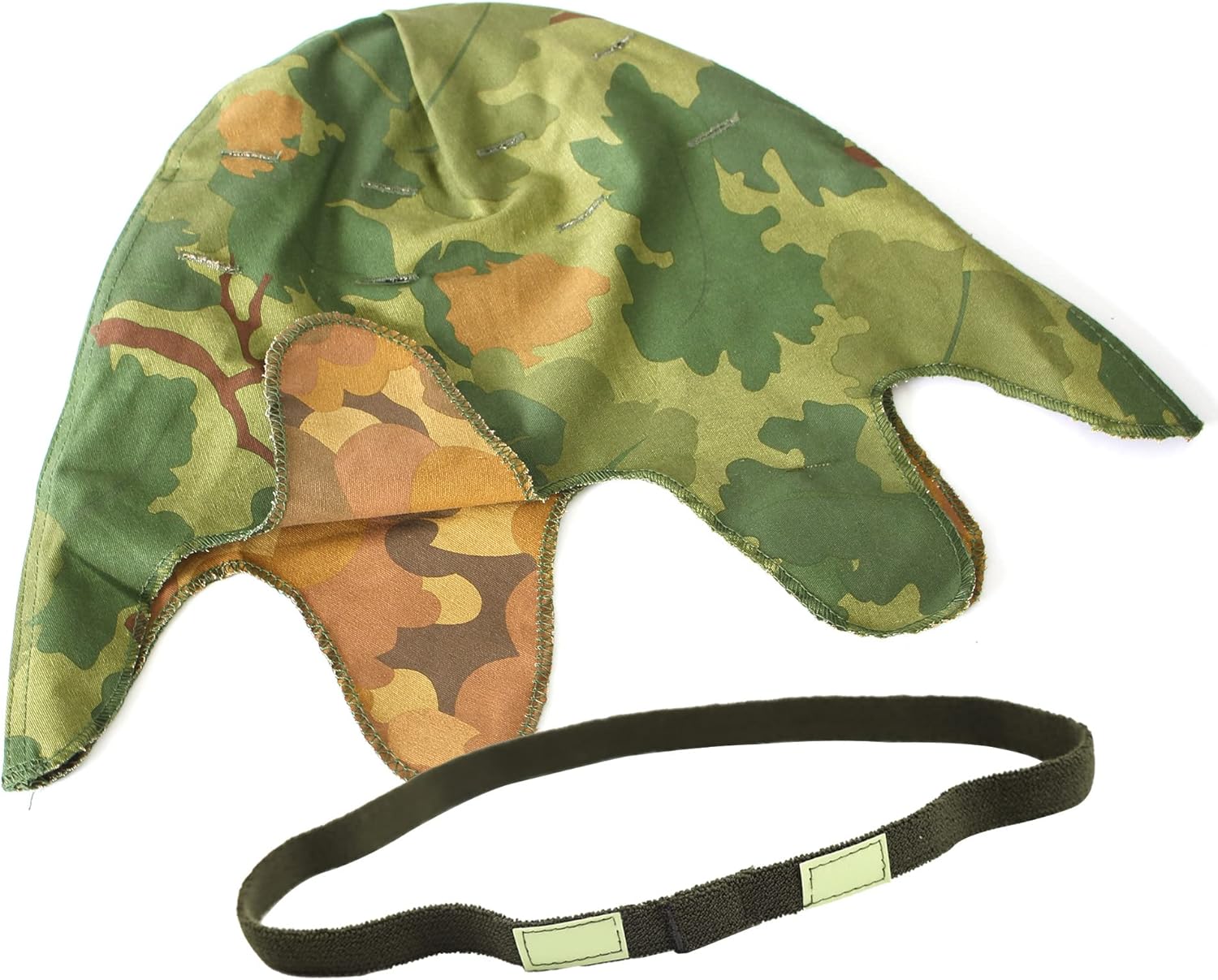 WW2 US M1 Mitchell Helmet Cover with Eye Strap Belt