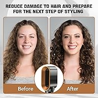 Vista 5 de Boquilla de secadora preestilizada para Dyson Airwrap Styler, repuesto para accesorios Air Wrap HS01 HS05 (dorado)