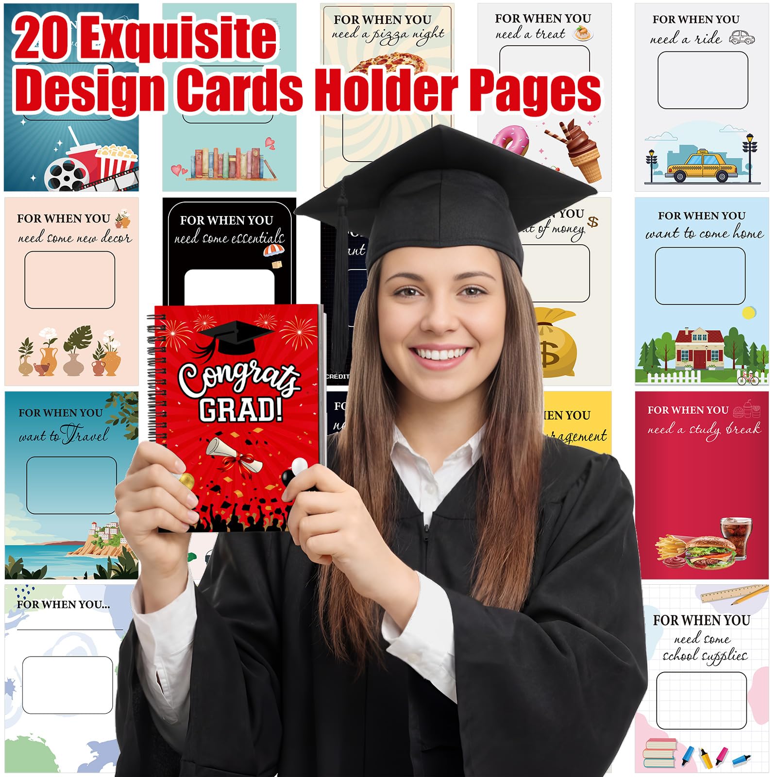 grad gift card book Zhanmai College Open When Envelope,Red Congrats up for students who Box:SEALED Custom MTG Proxy Printing POKEMON BLISTER PACKS