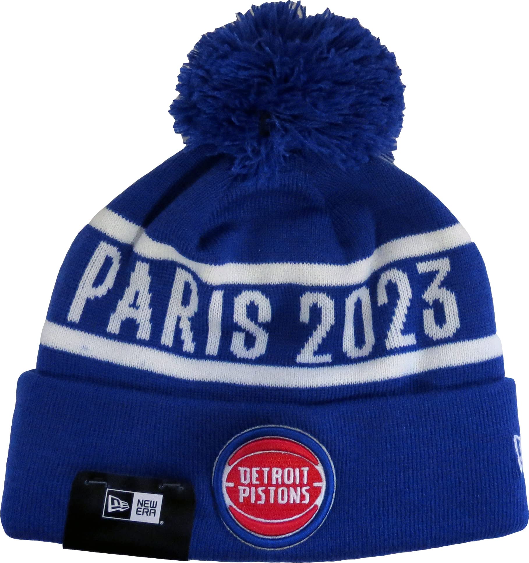 New Era NBA Paris Game 9Fifty Team Beanie (Detroit Pistons)