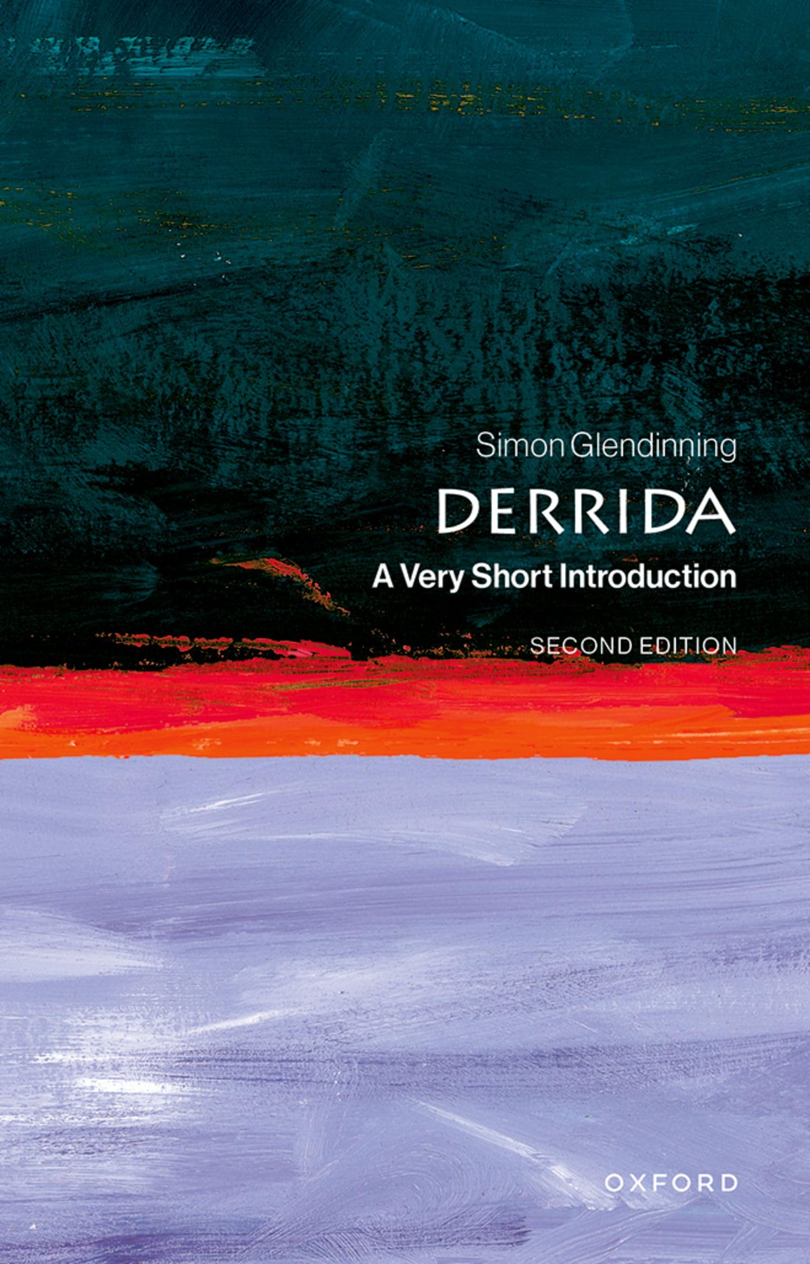 Derrida A Very Short Introduction by Simon  Glendinning (Paperback Book)