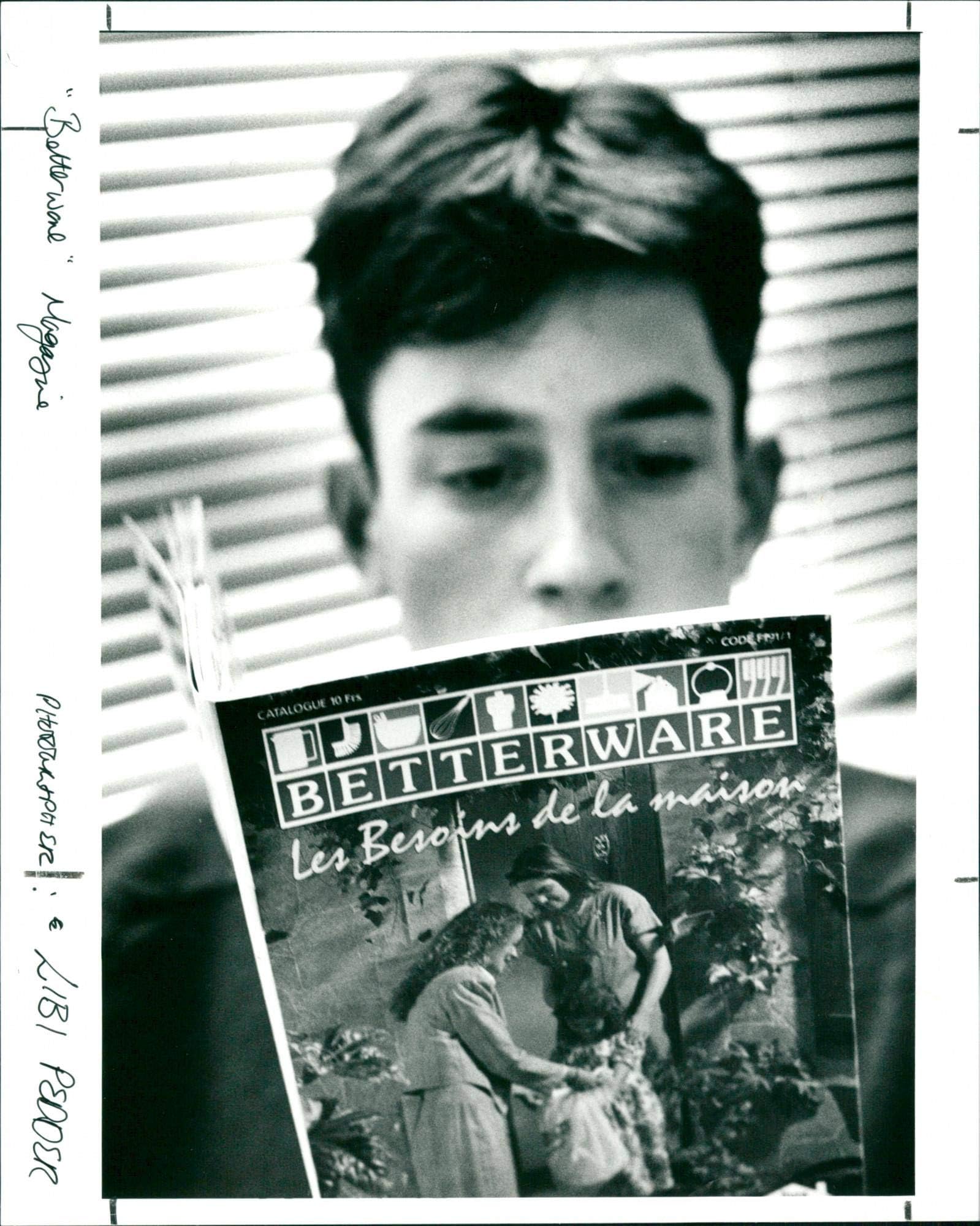 Betterware Magazine - Vintage Press Photo