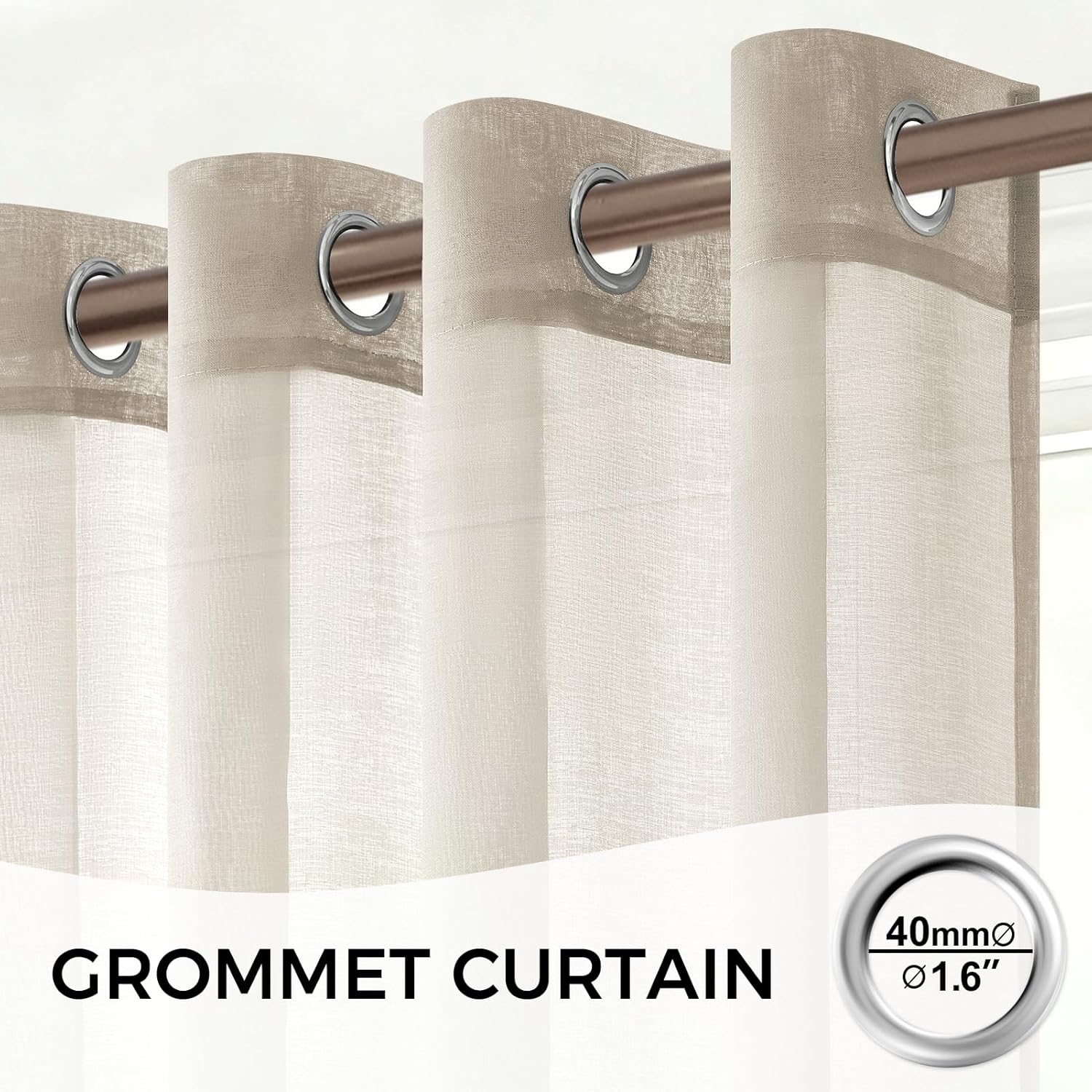 Függöny szem és felszerelés részlet