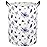 HIYAGON Baby Laundry Basket Baby Hamper for Nursery Girl Kids Butterfly Hamper Cute Kids Toys Storage Bin Organizer Butterfly Room Decor for Home(Purple Flower)