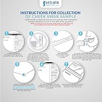 Vista 3 de El kit de recolección de pruebas genéticas COMT viene con interpretación de resultados y soporte en vivo 7 días a la semana - hisopo de mejilla