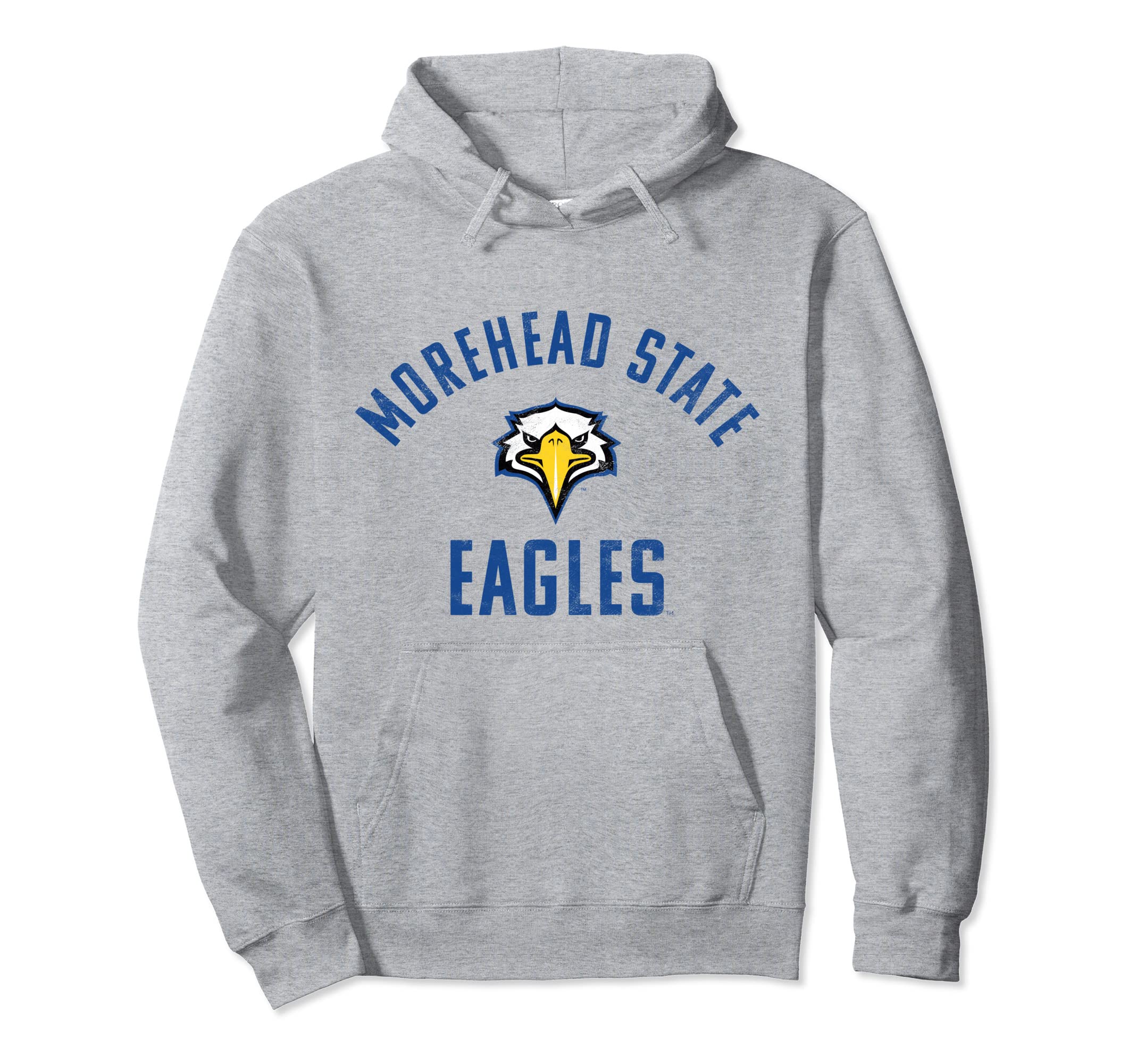 Morehead State University Eagles Large Distressed Pullover Hoodie