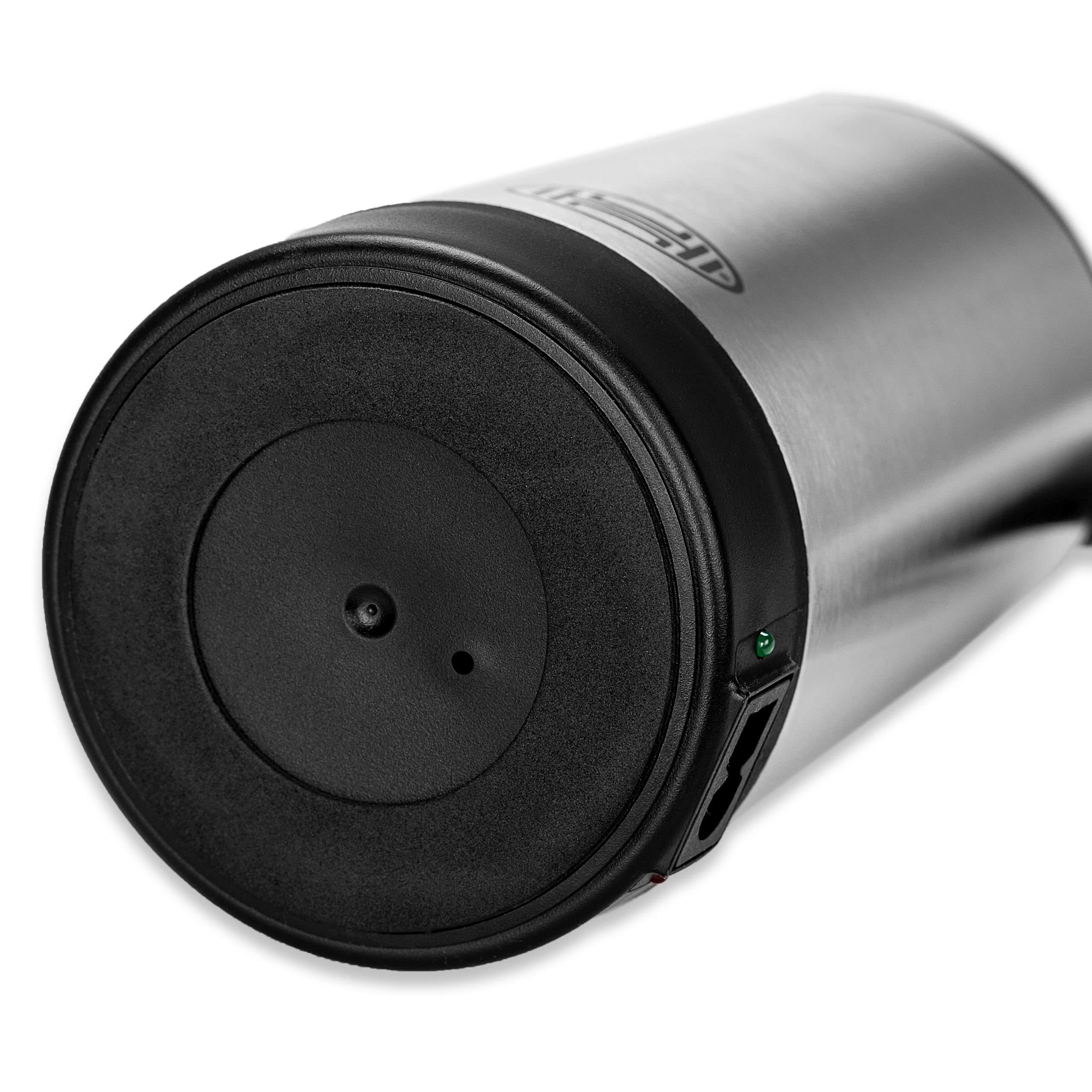 HEYNER Hervidor eléctrico de 24 V para coche, furgoneta, café, té, agua caliente, termo con función de parada automática y mantener el calor H543240
