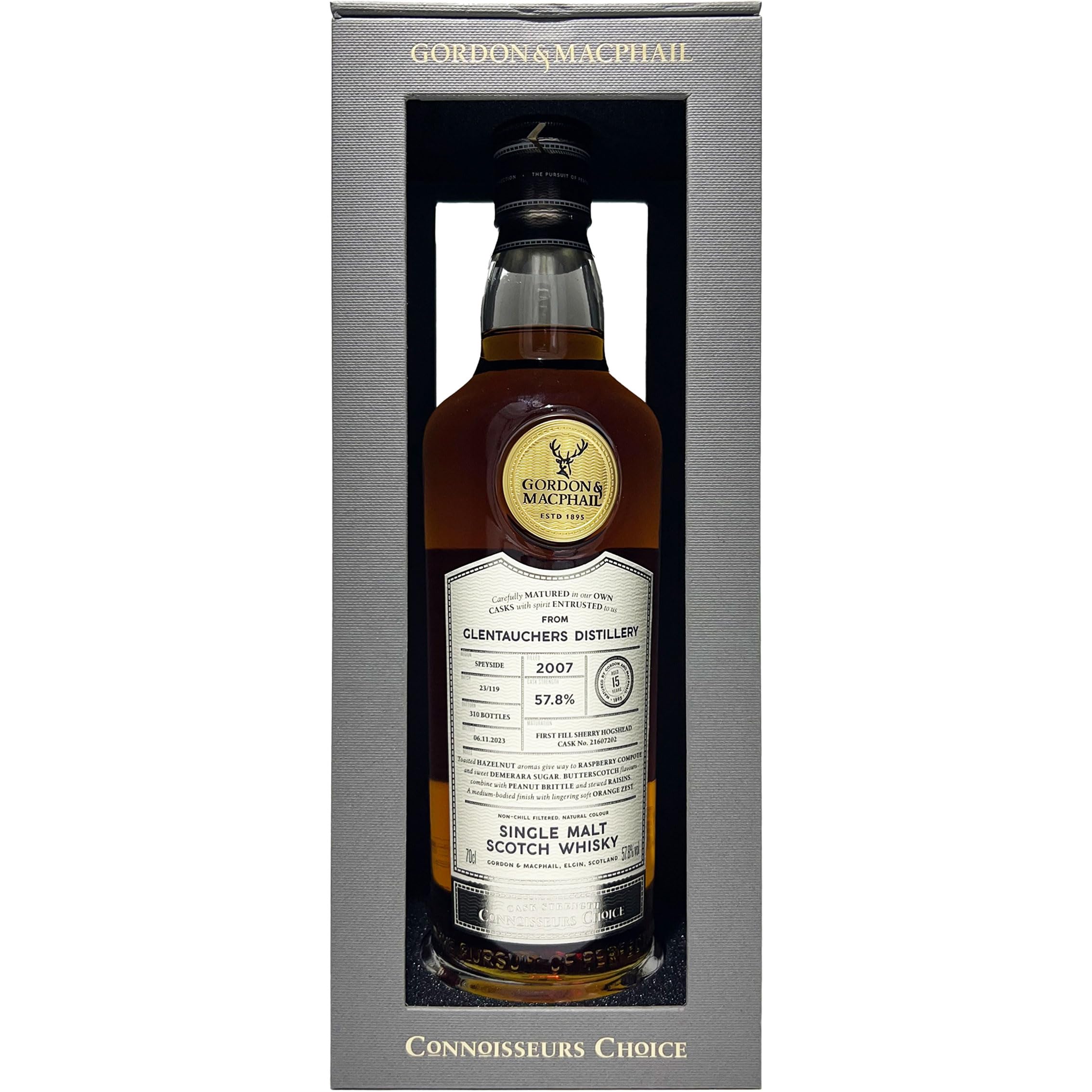 Amazon.co.jp: グレントファース 15年 ゴードン＆マクファイル