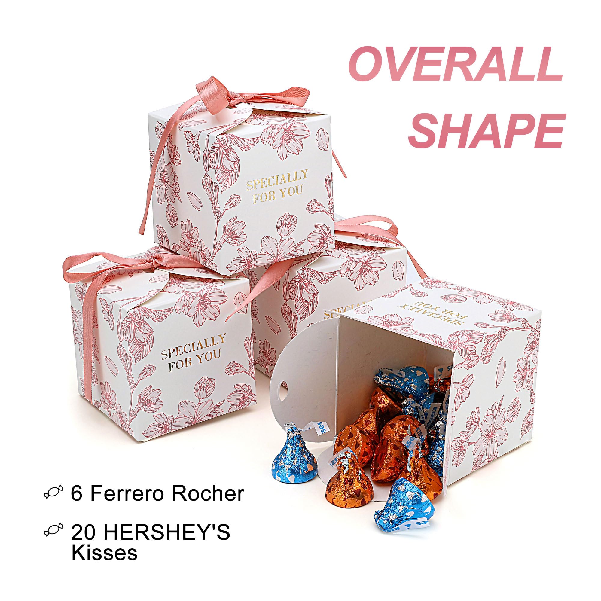 ハンドメイド卒業SALE 29クッションパーツいろいろ100～120サイズ1箱分 Amazon.com: Yoption 50pcs Cherry Blossoms Party Favor Boxes, 2.75